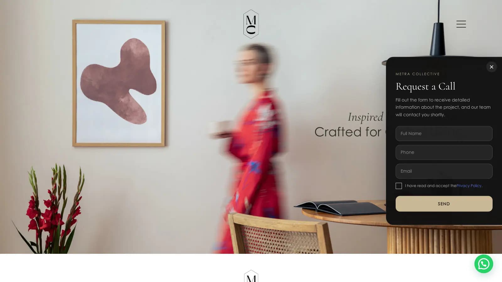 Gayrimenkul Yatırım Web Sitesi — Metra Collective